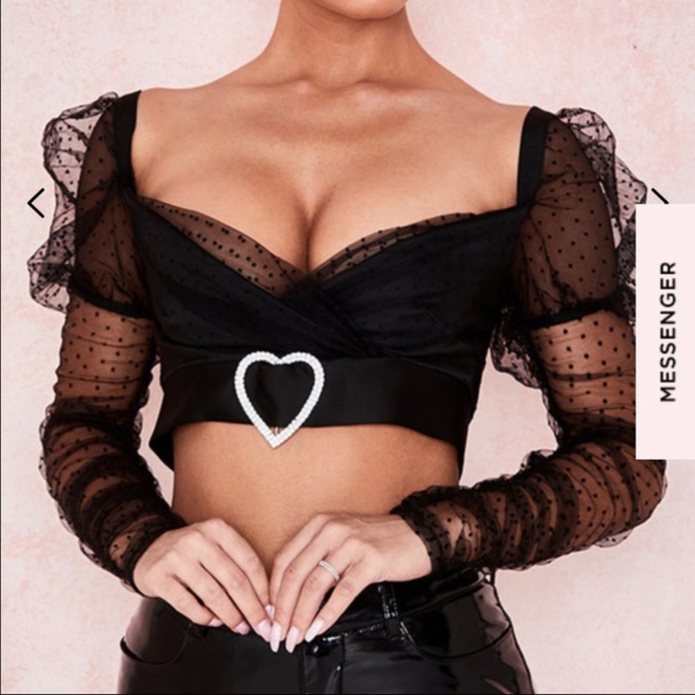 ✨Barbiecore✨ Cropped Bustier by House of CB